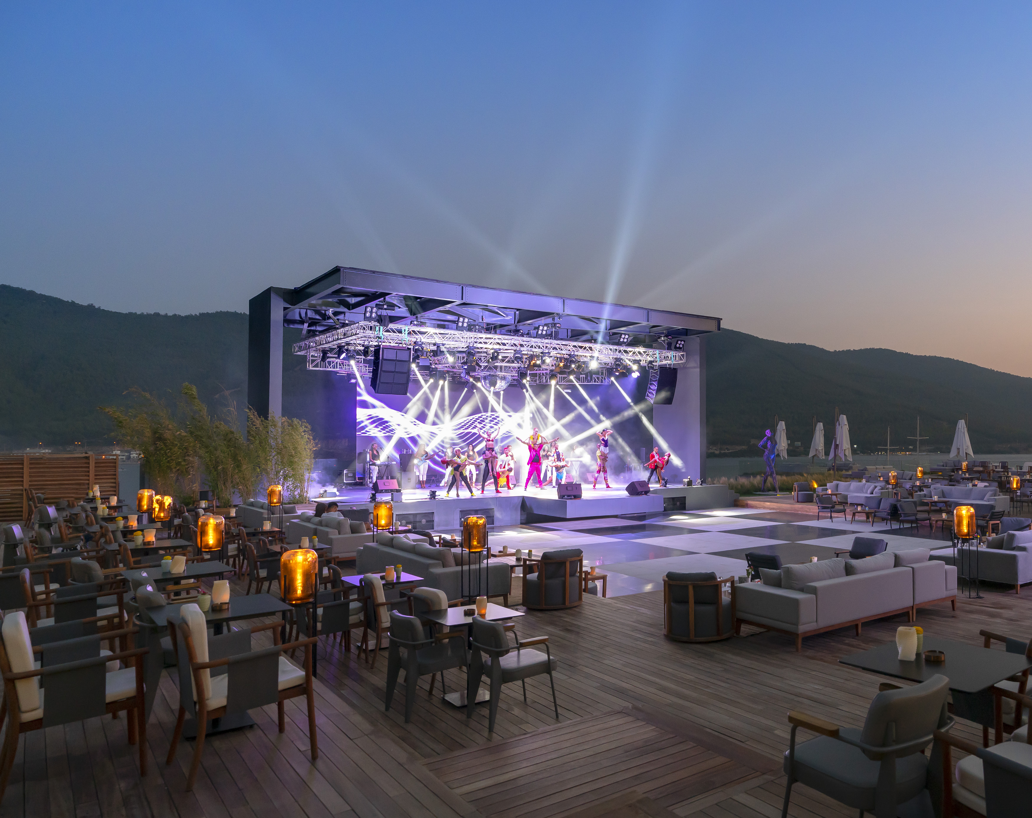 Lujo Bodrum Hotel пляж